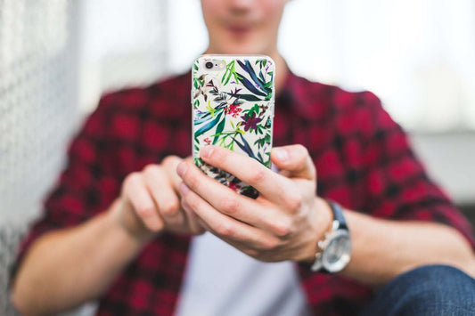 Embrace Nature with MMORE's Watercolor Design Biodegradable Phone Case
