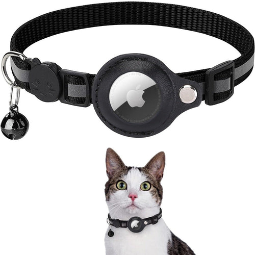 Reflective Airtag Case Collar for Cats and Dogs Axcestories