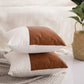 Vegan Leather Pillow Cover Axcestories