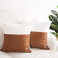 Vegan Leather Pillow Cover Axcestories