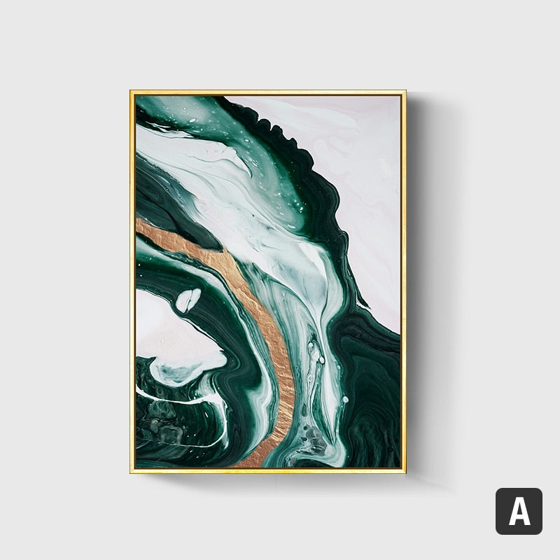 Modern Abstract Prints Wall Poster Axcestories