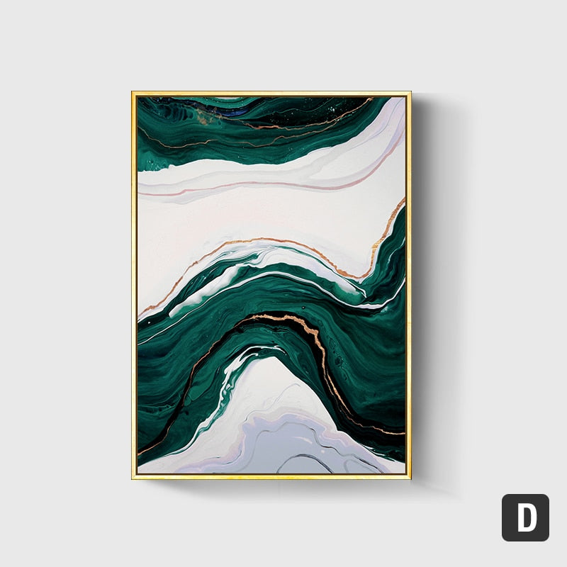 Modern Abstract Prints Wall Poster Axcestories