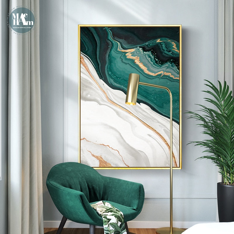 Modern Abstract Prints Wall Poster Axcestories