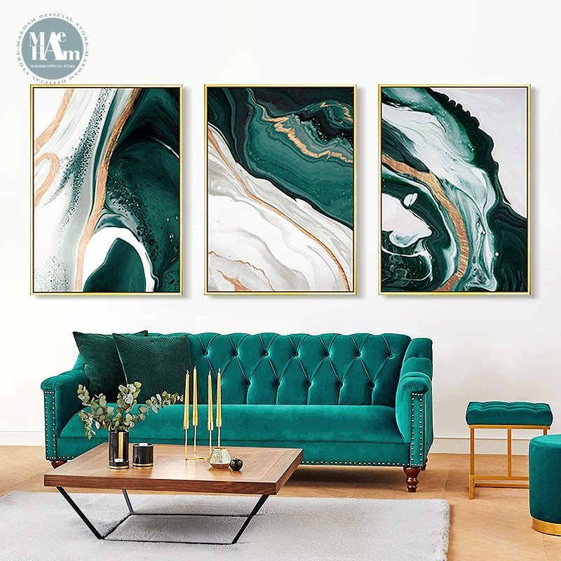 Modern Abstract Prints Wall Poster Axcestories